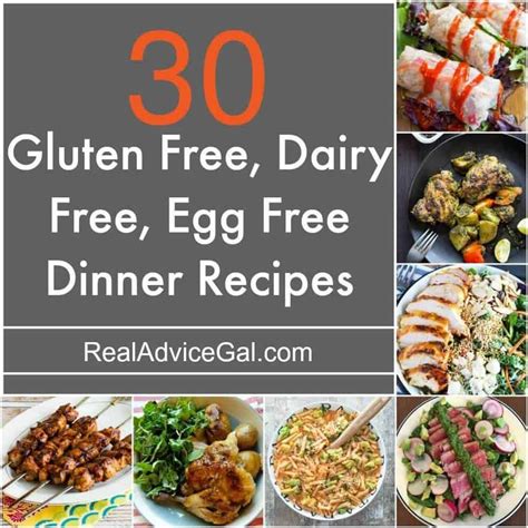 Gluten Free Egg Free Recipes Allergy Free Recipes Dinner Dairy Free