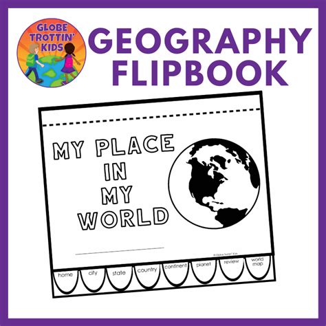 Me On The Map Geography Flip Book Globe Trottin Kids