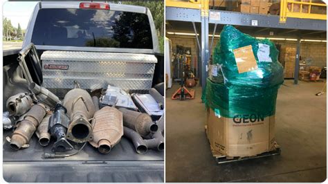 350 Stolen Catalytic Converters Seized From Az Mans Home Officials