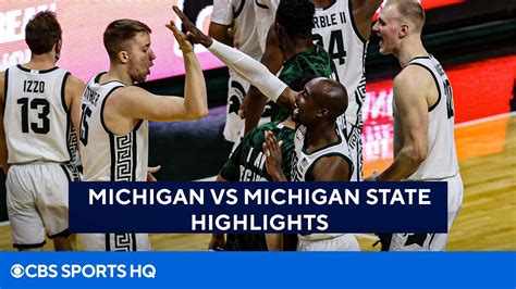 Michigan Vs Michigan State Highlights And Recap Cbs Sports Hq Youtube