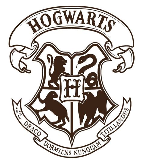 Hogwarts Crest Vector at GetDrawings | Free download