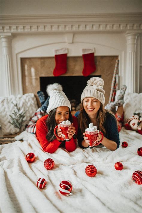 Christmas Pajamas Hot Cocoa By The Fireplace Instagram