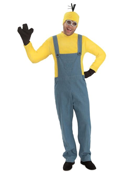 Minions Kevin Mens Jumpsuit Movie Costumes