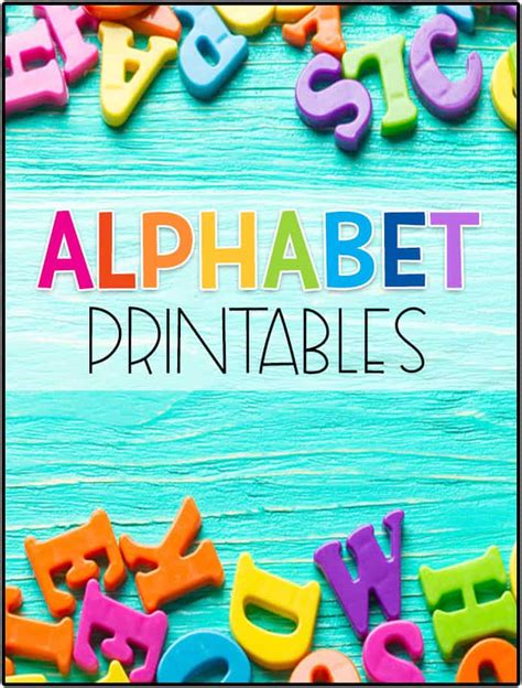 Free Alphabet Printable This Series Of Alphabet Activity Worksheets