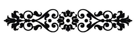 6 Damask Border Clipa Damask Border Clip Art Clipartlook