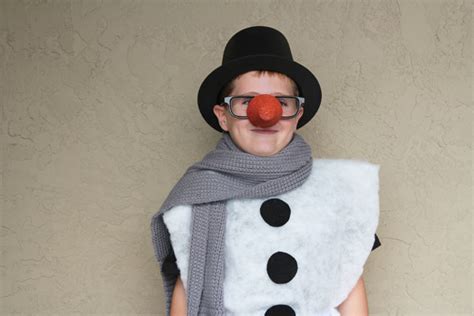 Making the snowman your own is all about creativity. No-Sew Snowman Costume - 30 Minute Crafts