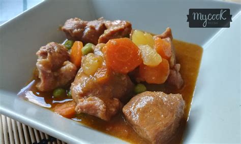 Los filetes de ternera salen bien de precio y quedan muy ricos. Receta de estofado de pavo preparada con Mycook