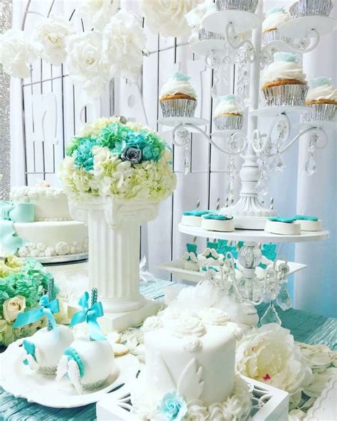 Angel Heaven Celestial Baby Shower Party Ideas Photo 1 Of 23