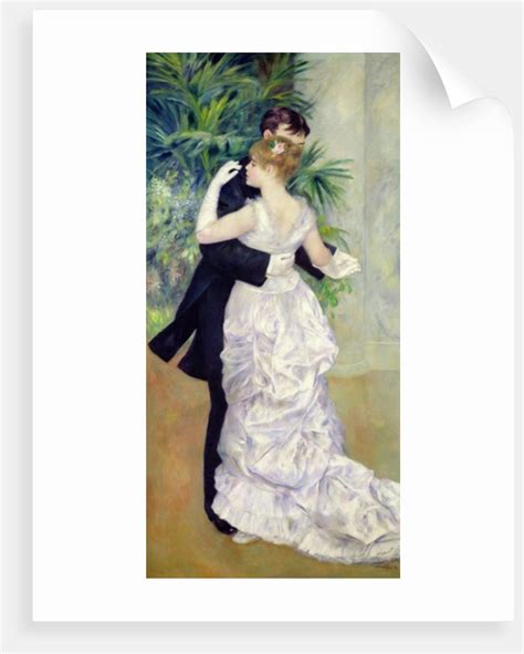 Dance In The City Posters And Prints By Pierre Auguste Renoir