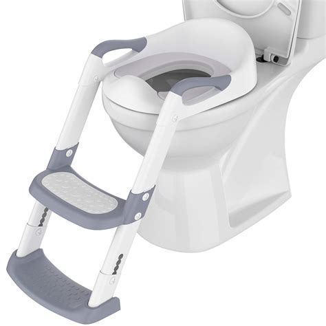 Buy Potty Training Toilet Seat With Step Stool Ladder Toddlers Foldable