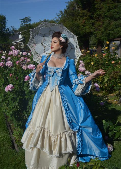 Rococo Style Clothing Gown And Dress Marie Antoinette Renaissance