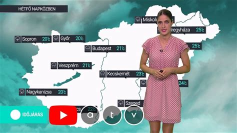 Az időjárás betöltése 10 napig budapest, magyarország. ATV időjárás-jelentés 2019.05.20. - YouTube