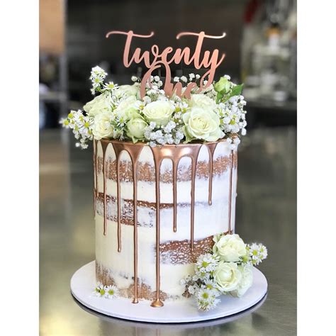 They delivered fresh flowers, yummy cake with beautiful card.they delivered on time and surprise my friend on his birthday. #dripcakes | 21st birthday cakes, Birthday drip cake, 20 ...