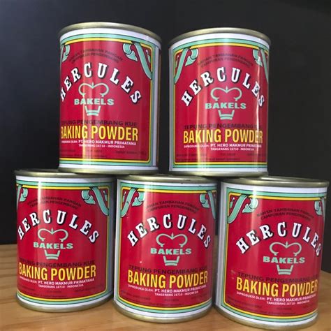 Banyak orang lebih memilih baking powder ini. BAKING POWDER HERCULES 110grm | Shopee Indonesia
