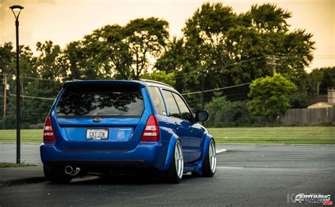 Lowered Subaru Forester Back