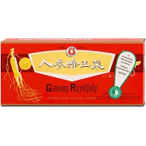 Dr Chen termékek Dr Chen ginseng ampulla royal jelly 10x10ml ára