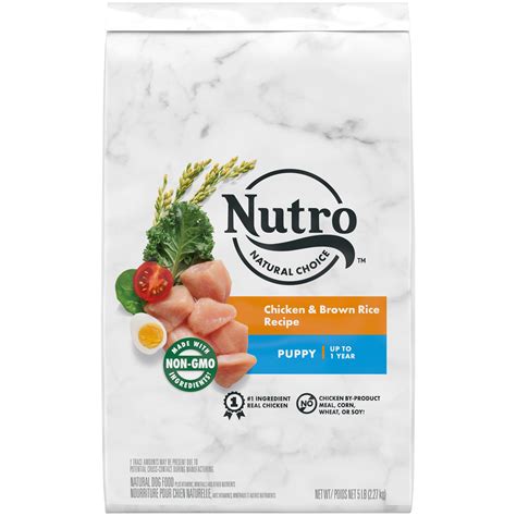 Nutro Natural Choice Puppy Dry Dog Food Chicken And Brown Rice Recipe