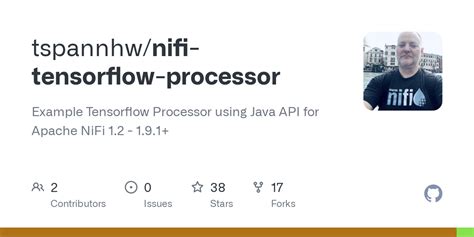 GitHub Tspannhw Nifi Tensorflow Processor Example Tensorflow Processor Using Java API For