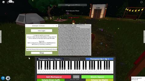 Universal Collapse Roblox Piano Sheet Youtube