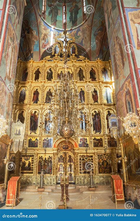 Trinity Lavra Of St Sergius Iconostasis Of Assumption Cathedral