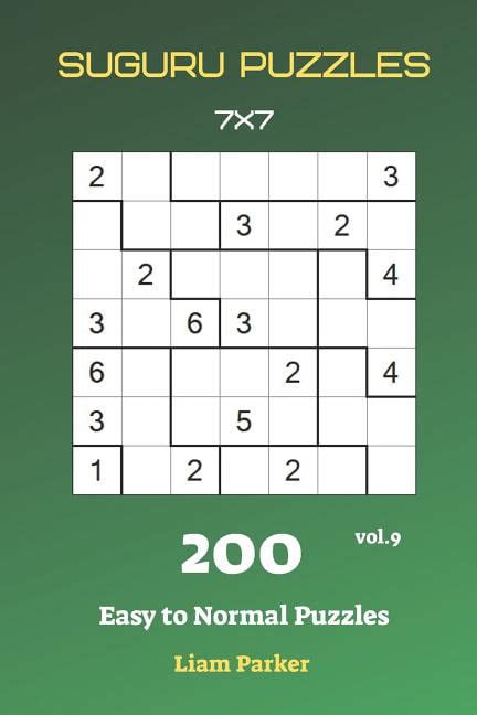Suguru Puzzles Suguru Puzzles 200 Easy To Normal Puzzles 7x7 Vol9