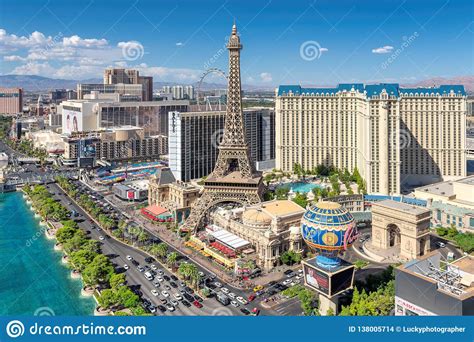 Las Vegas Skyline Daytime Stock Images Download 454