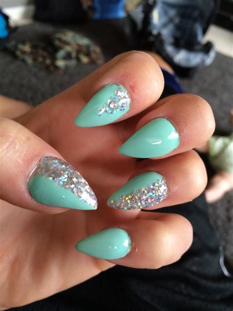 115 Best Images About Aqua And Blue Nail Designs On