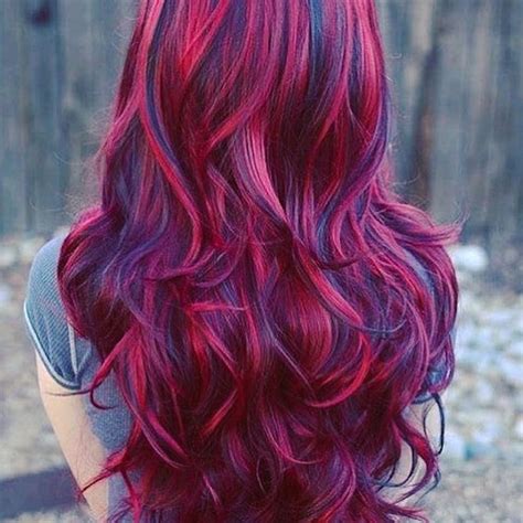 Burgundy Purple Hair Dnd Beauty