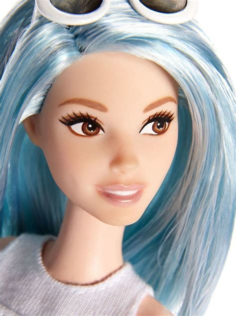 Nude Indigo Blue Mattel Barbie Fashionistas Doll For Diorama Ooak Hot