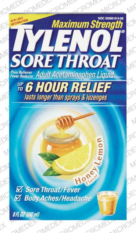 Tylenol Sore Throat