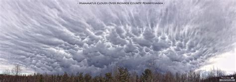 See more ideas about clouds, mammatus clouds, amazing nature. Mammatus Clouds Over Tobyhanna | wordlessTech