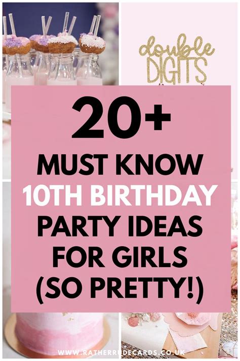 pin on girls birthday party ideas