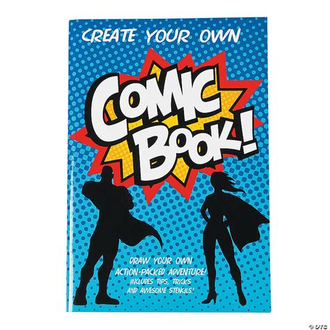Create Your Own Comic Book Activity Pads Oriental Trading