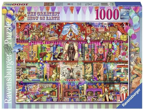 Ravensburger Aimee Stewart The Greatest Show On Earth 1000 Piece Puzzle