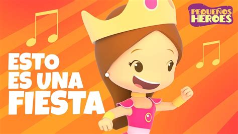 Cuando somos niños, siempre tenemos la ilusión de acudir a los festejos a divertirnos, por eso el entretenimiento infantil es tan necesario e importante. ESTO ES UNA FIESTA 🎉 - (Cancion Infantil) | PEQUEÑOS ...