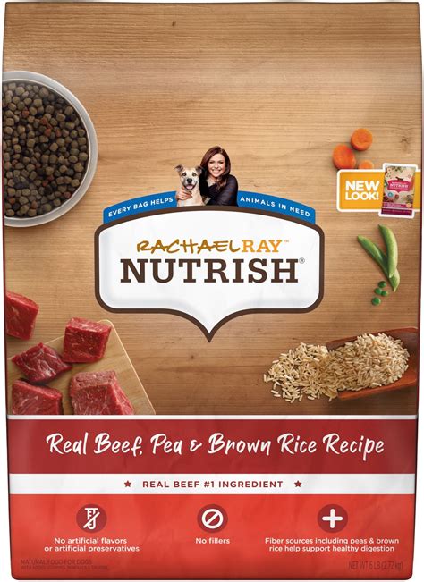 Rachel Ray Dog Food Reviews Rachael Ray Nutrish Just 6 Lamb Brown