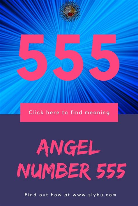 Angel Number 555 - Get To Know About Numerology 555 Meaning | Slybu ...