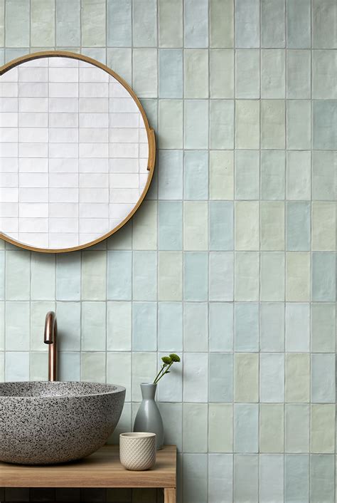 Glazed Ceramic Tiles With A Handmade Aesthetic Ceramic Tile Bathrooms
