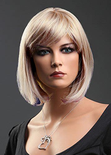Kims Wigs Ladies Womens Two Tone Blonde Razor Cut Shoulder Length Wig Uk Beauty
