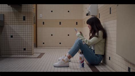 Nike Air Force 1 Sneakers Of Chloe East As Naomi In Generation S01e02