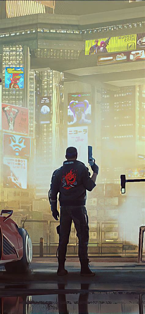 1242x2688 V In Cyberpunk 2077 4k Iphone XS MAX HD 4k Wallpapers, Images