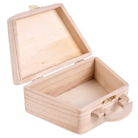 Buy the Assorted 2.3" Unfinished Wooden Box by ArtMinds® at Michaels