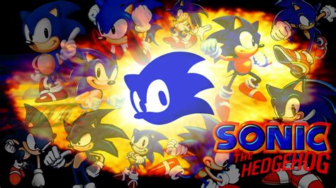 Download Classic Sonic Video Game Sonic The Hedgehog Hd Wallpaper