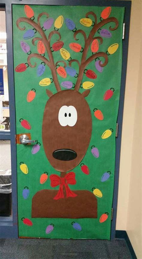 See more ideas about door decorations classroom, christmas door decorations, christmas door. December Classroom Door/Christmas/Reindeer | Christmas door decorations