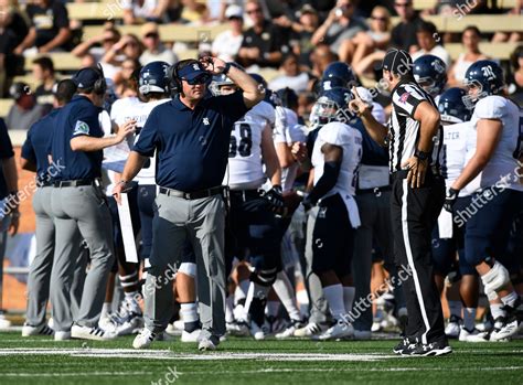 Rice Head Football Coach Mike Bloomgren Editorial Stock Photo - Stock