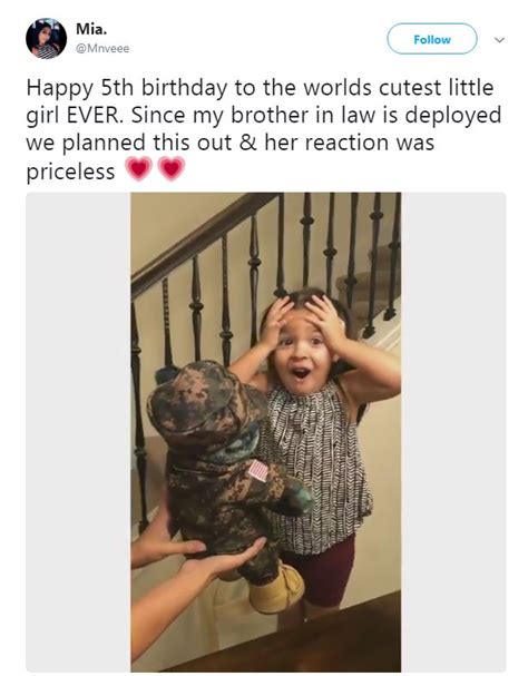 Thats Daddy Sa Girl Gets Surprise Of A Lifetime On 5th Birthday