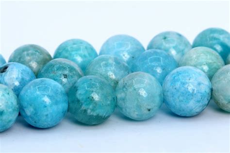 8mm Blue Hemimorphite Beads Grade Aaa Genuine Natural Gemstone Etsy
