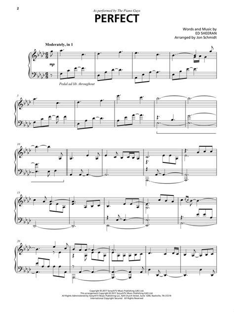 Print and download perfect by ed sheeran piano sheet music. Ed Sheeran Perfect Sheet Music For Piano - Best Music Sheet