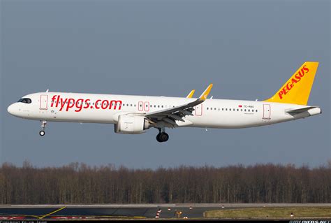 Airbus A321 251nx Pegasus Airlines Aviation Photo 6789145