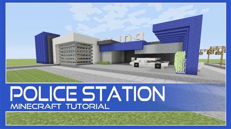 Police Station Tutorial Minecraft Xboxplaystationpepcwii U Youtube